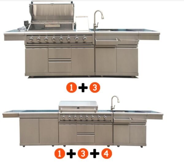 this is a image of outdoor kitchen